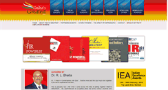 Desktop Screenshot of indiasgreatest.com